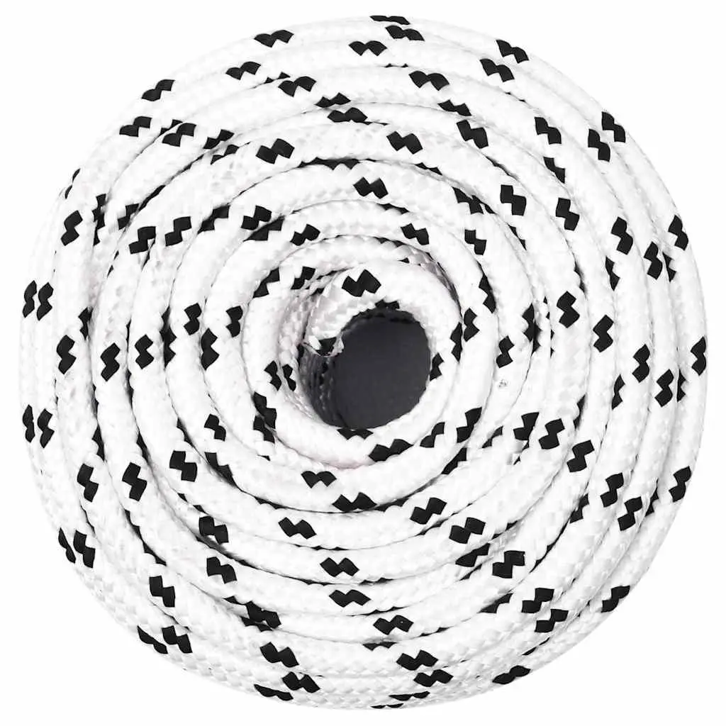 6mm x 100m Braided Polyester Boat Rope