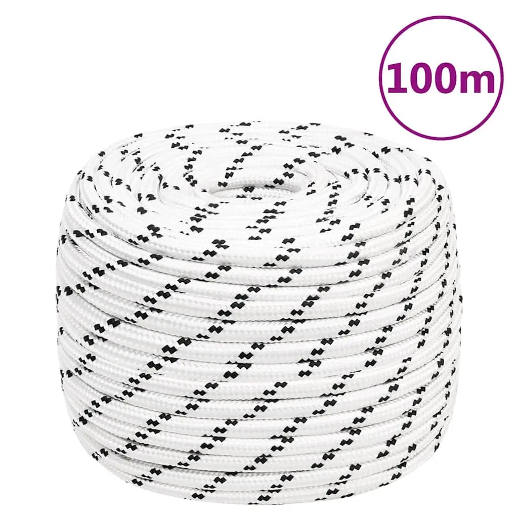Braided Polyester Boat Rope 12mm x 100m