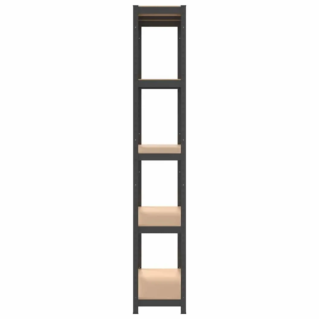 Industrial Storage Shelves 5-Layer Shelving Unit Anthracite Steel Engineered