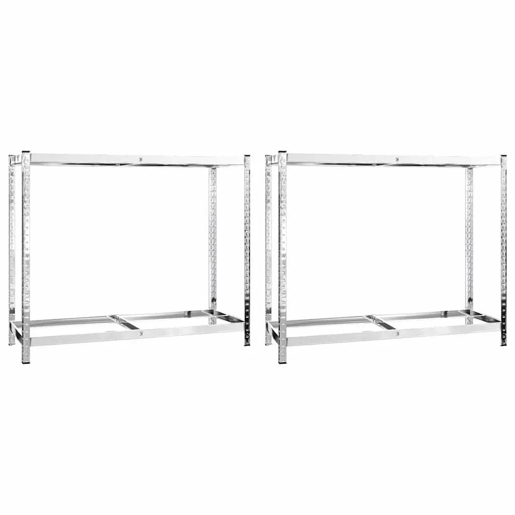 2-Layer Tire Racks for Optimal Garage Storage