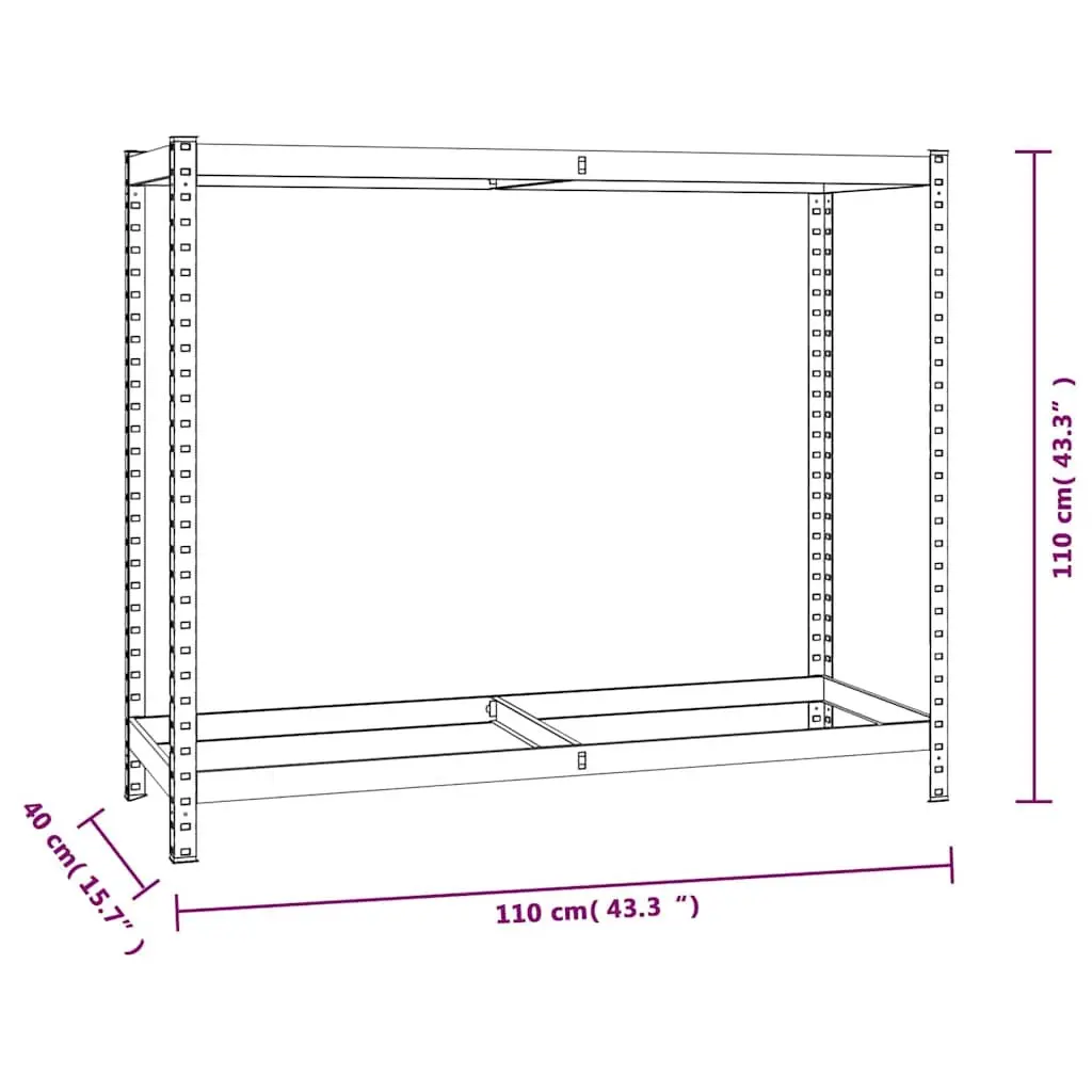 2-Layer Tire Racks for Optimal Garage Storage