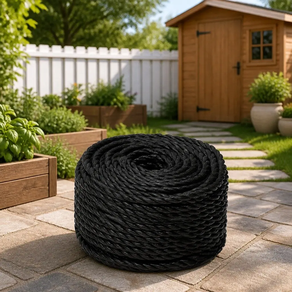 12mm Twisted Polypropylene Work Rope 25m