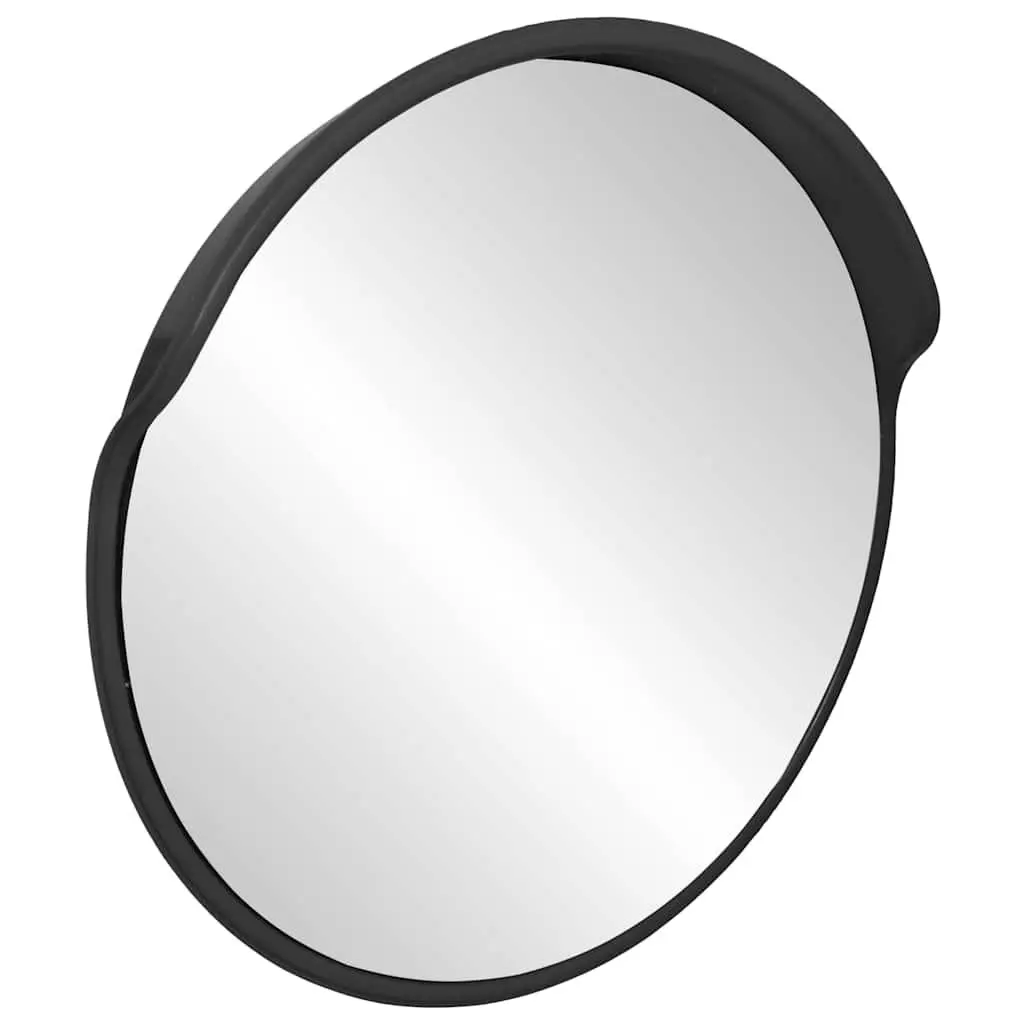 Convex Traffic Mirror Polycarbonate 45cm Black