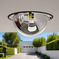 40cm Wide Angle Acrylic Traffic Mirror for Safety