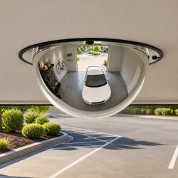 High-Quality 30cm Traffic Mirror for Outdoor Safety