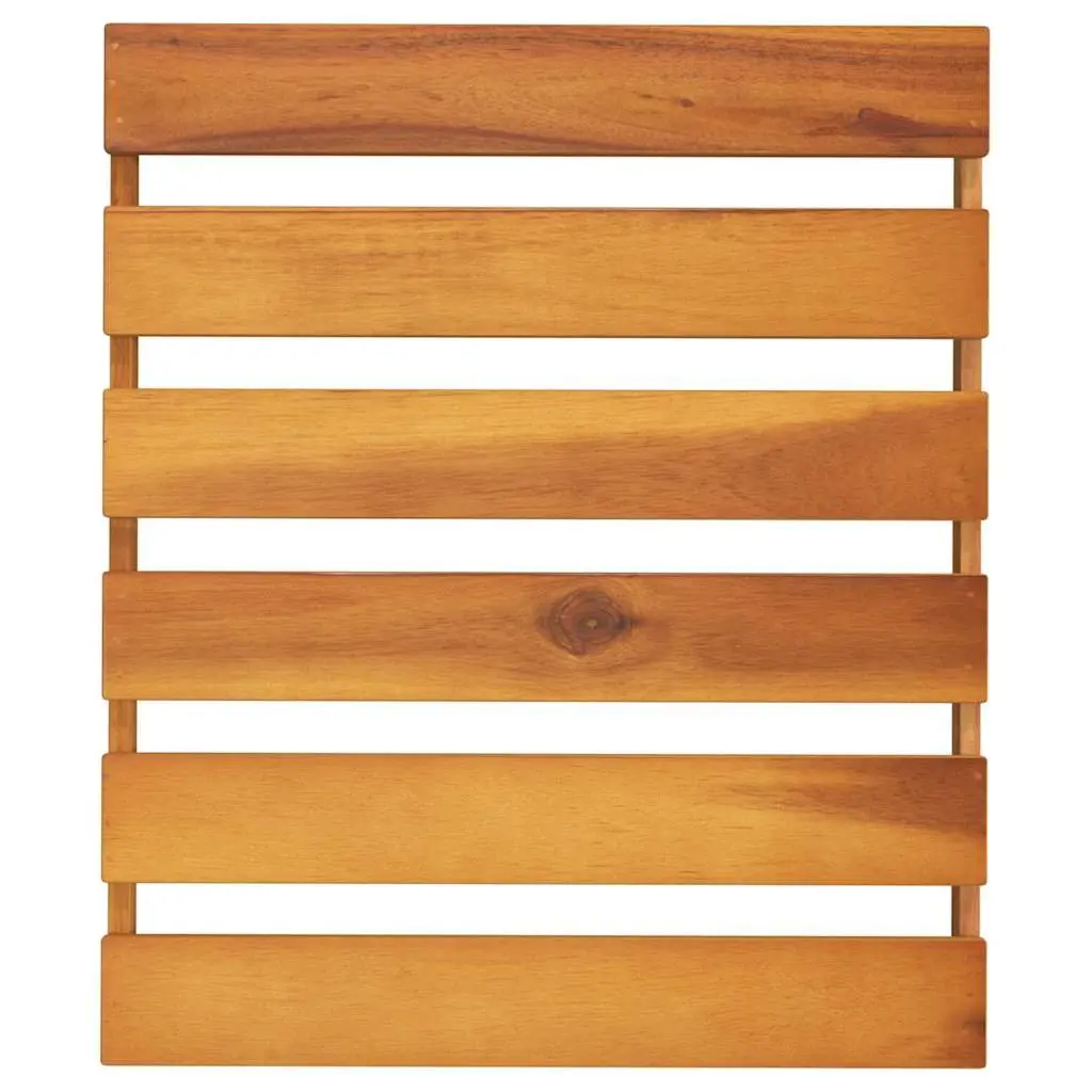 3-Tier Folding Shelf Brown Wood Standing Storage Bookcase Display Rack Unit