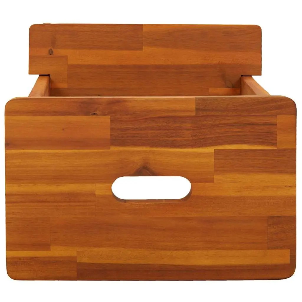Wooden 2 Step Stool for Kitchen and Bathroom Use