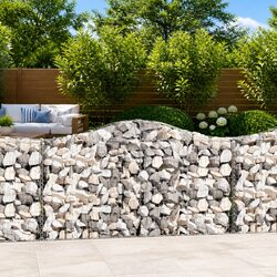 Durable Arched Gabion Basket for Garden Barriers