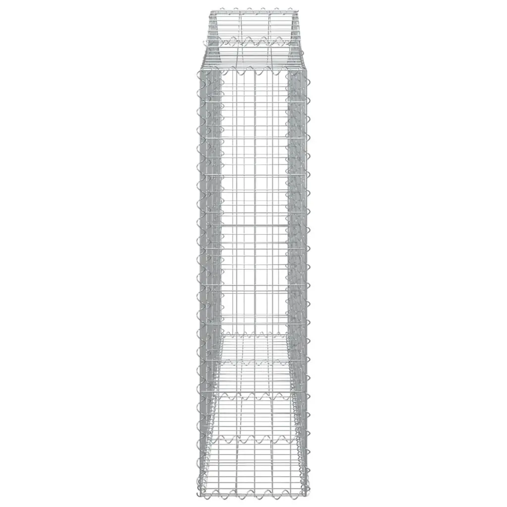 Arched Gabion Basket Garden Barrier Decorative Retaining Wall Outdoor