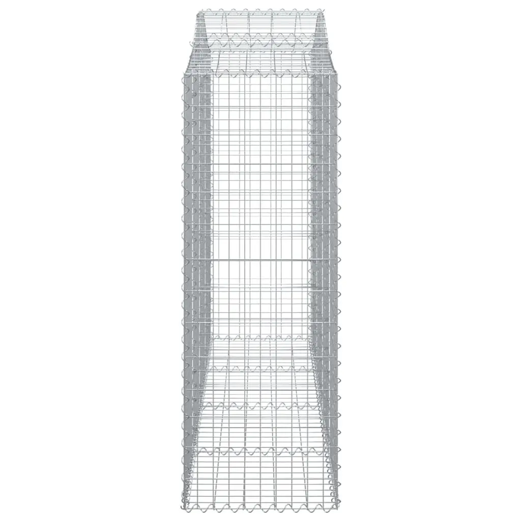 Decorative Arched Gabion Basket for Outdoor Spaces