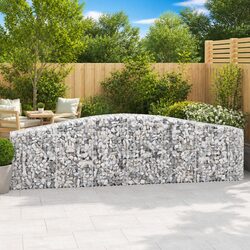 Durable Arched Gabion Basket for Garden Barriers