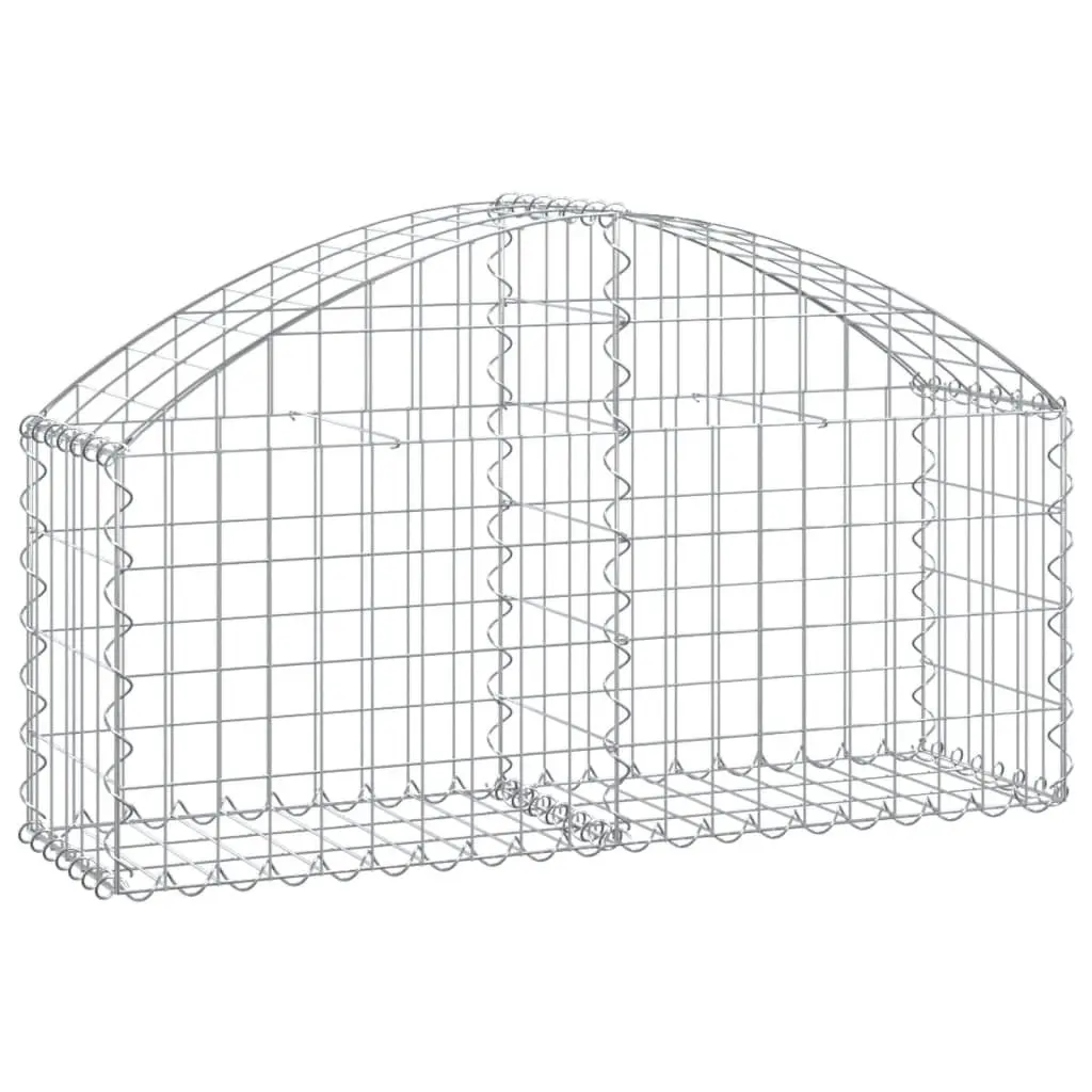 Arched Gabion Basket for Outdoor Barriers