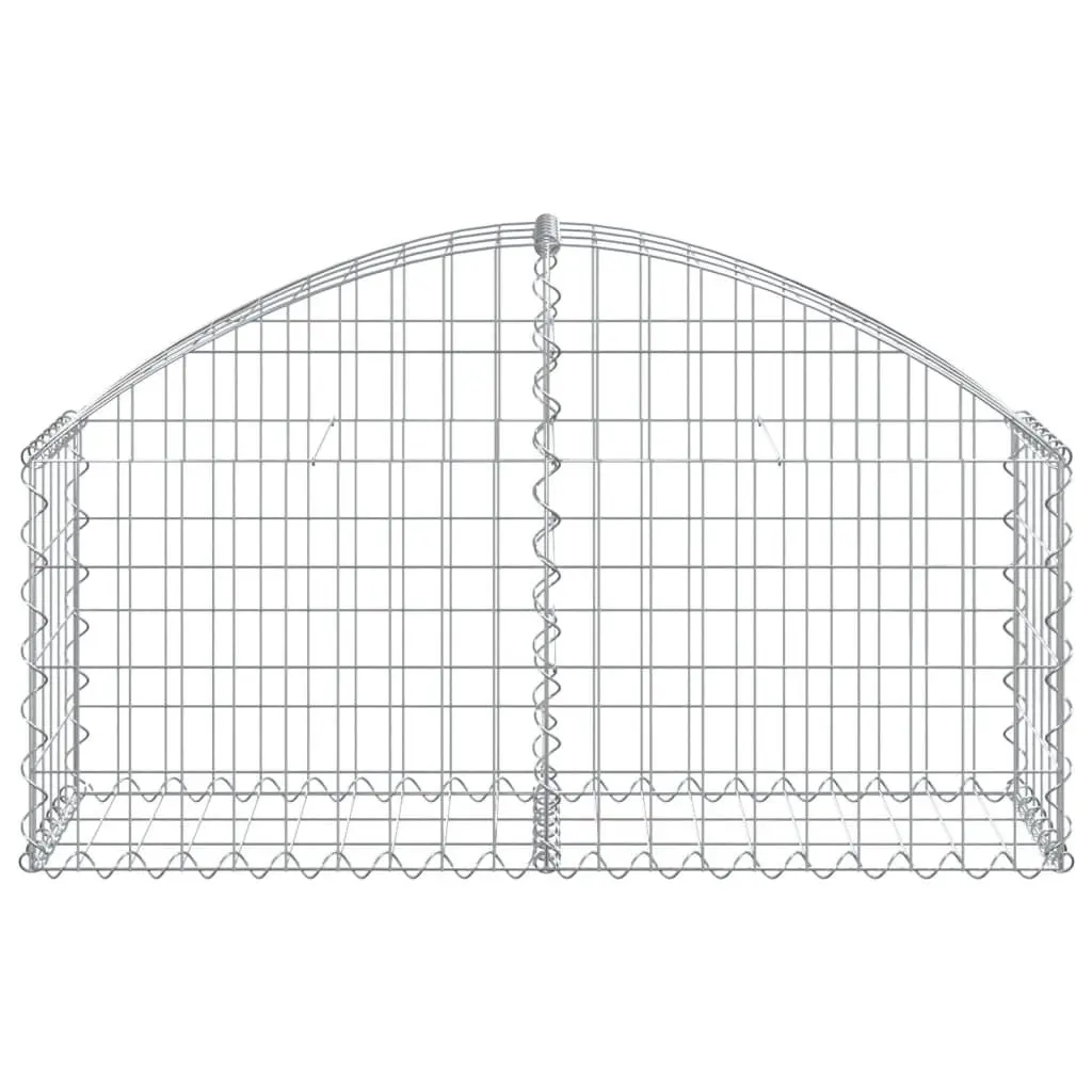 Arched Gabion Basket for Outdoor Barriers