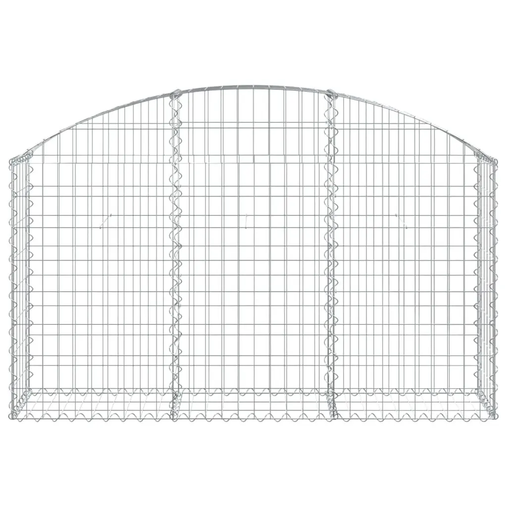 Arched Gabion Basket for Garden Boundaries