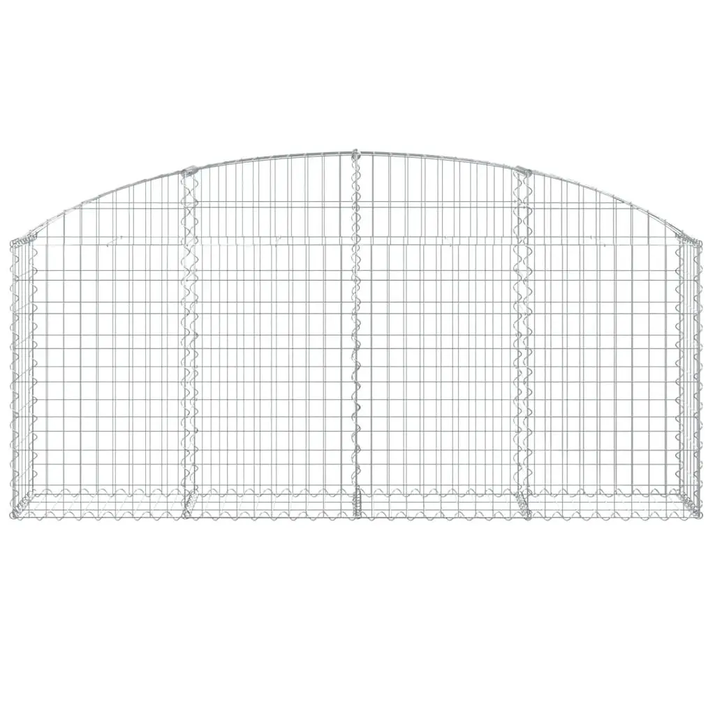 Arched Gabion Basket for Outdoor Spaces