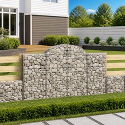 Galvanised Iron Arched Gabion Basket for Durable Barriers