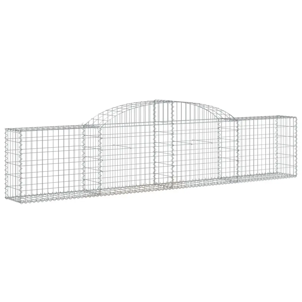 Decorative Arched Gabion Basket Retaining Wall