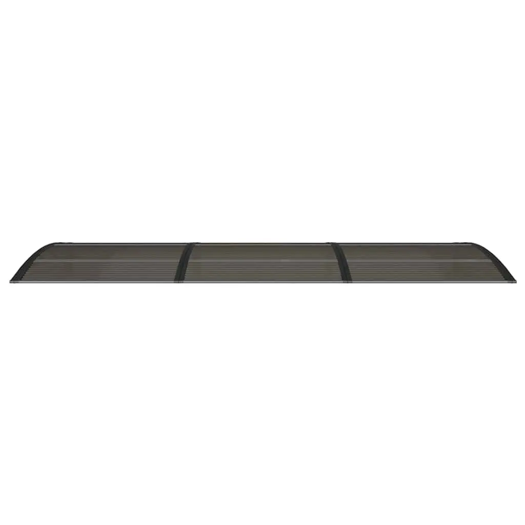 Door Canopy Polycarbonate 300x100 cm Black
