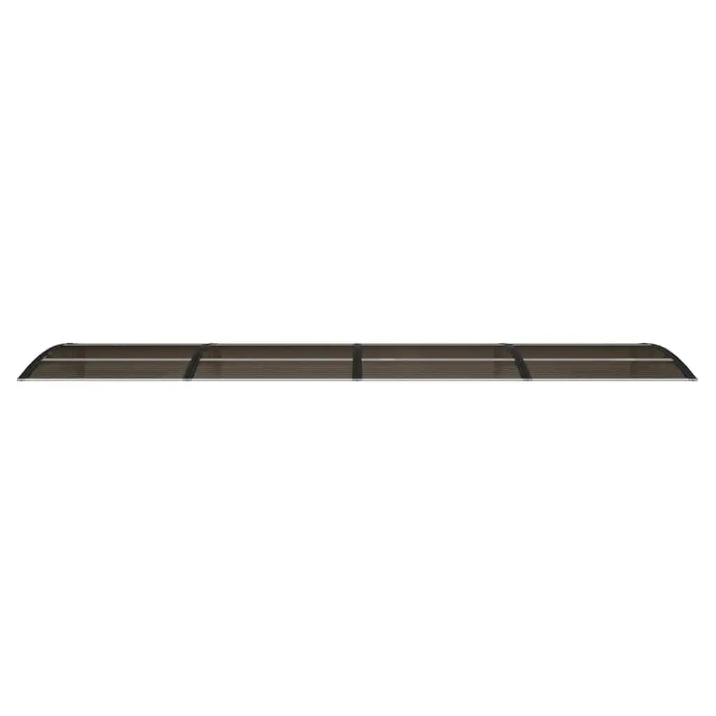 Door Canopy Polycarbonate 400x100 cm Black