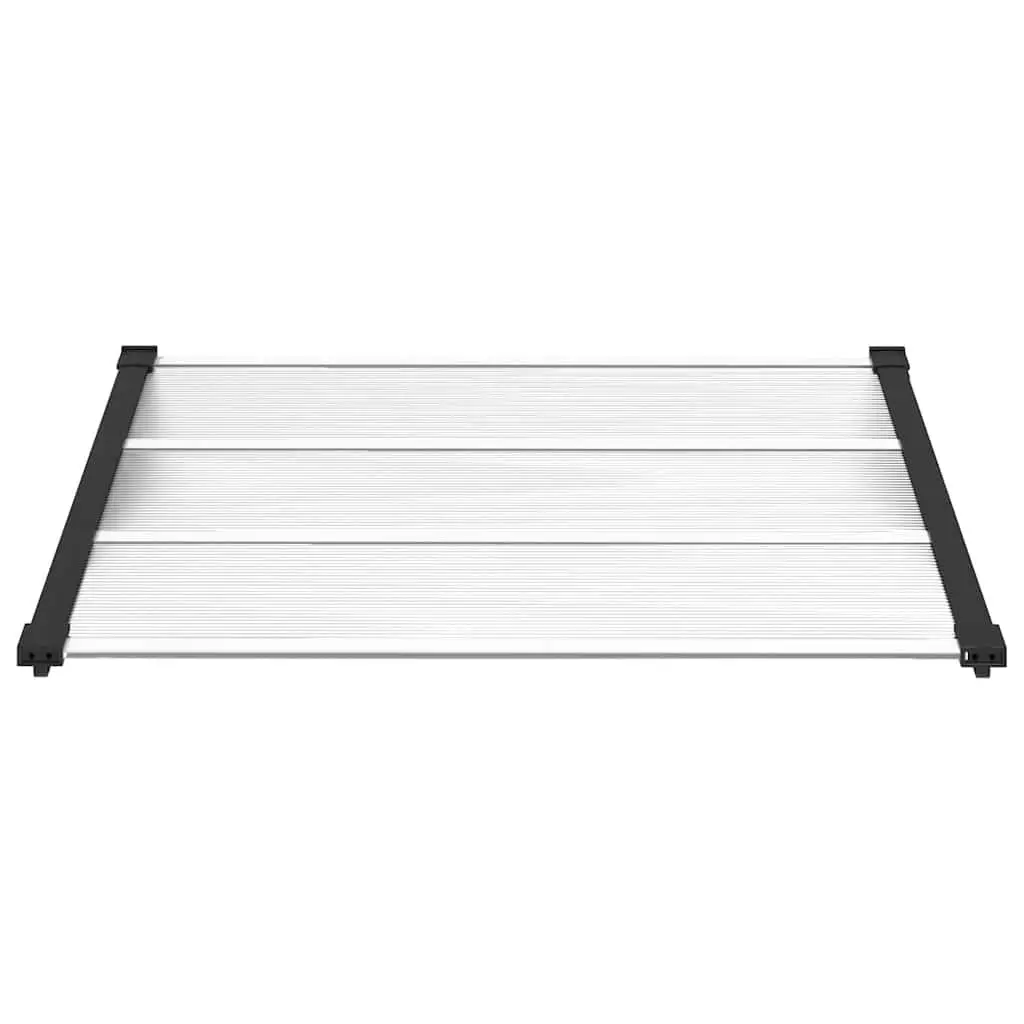 Polycarbonate Door Canopy Awning 122x90cm
