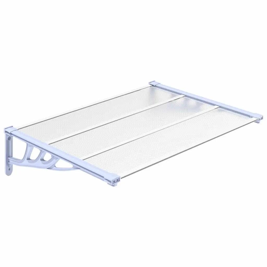 Door Canopy Awning 122x90cm Polycarbonate