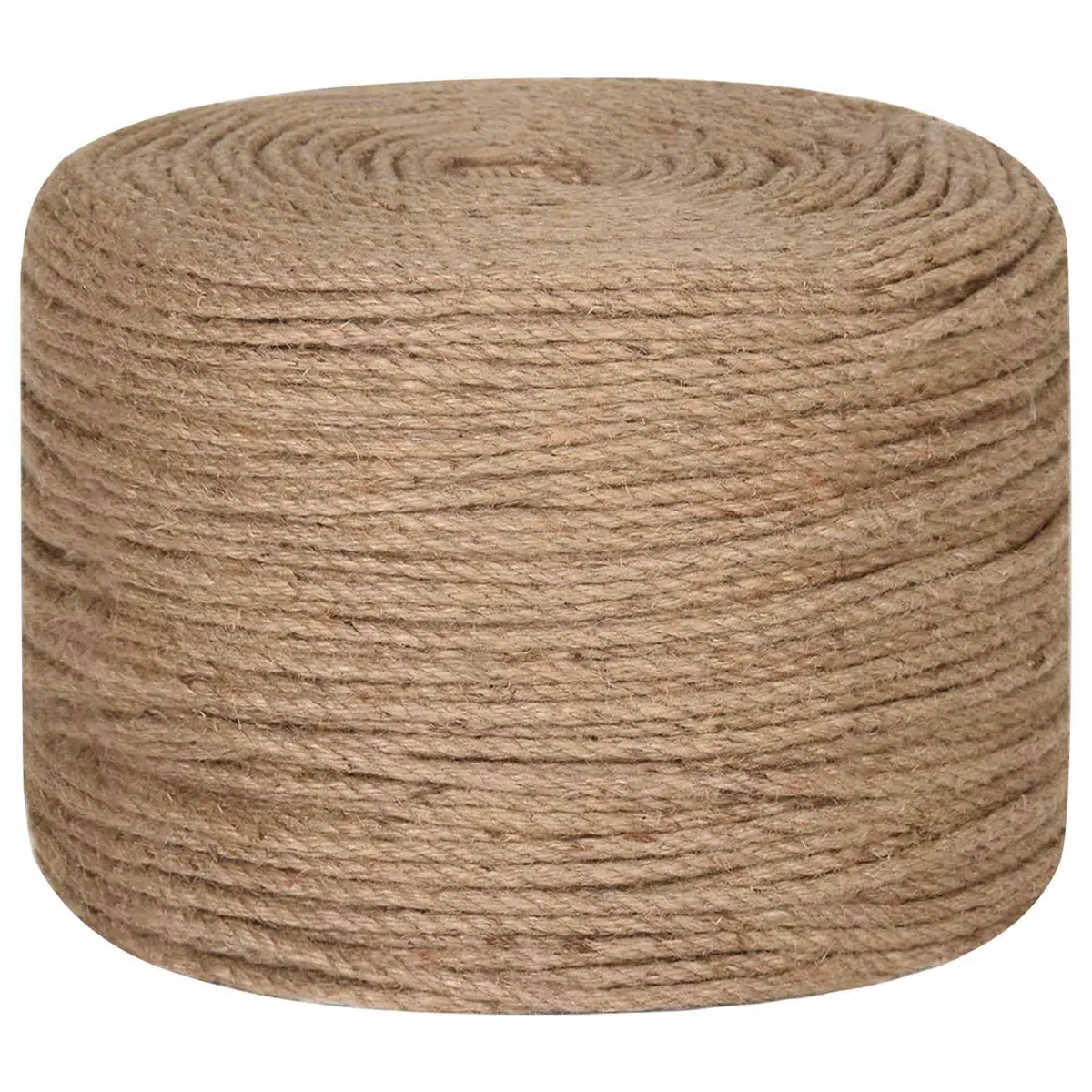 25 Metre Natural Jute Rope, 6mm Thick