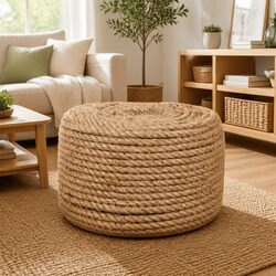 Durable 50m Jute Rope for Crafting and Garden Use