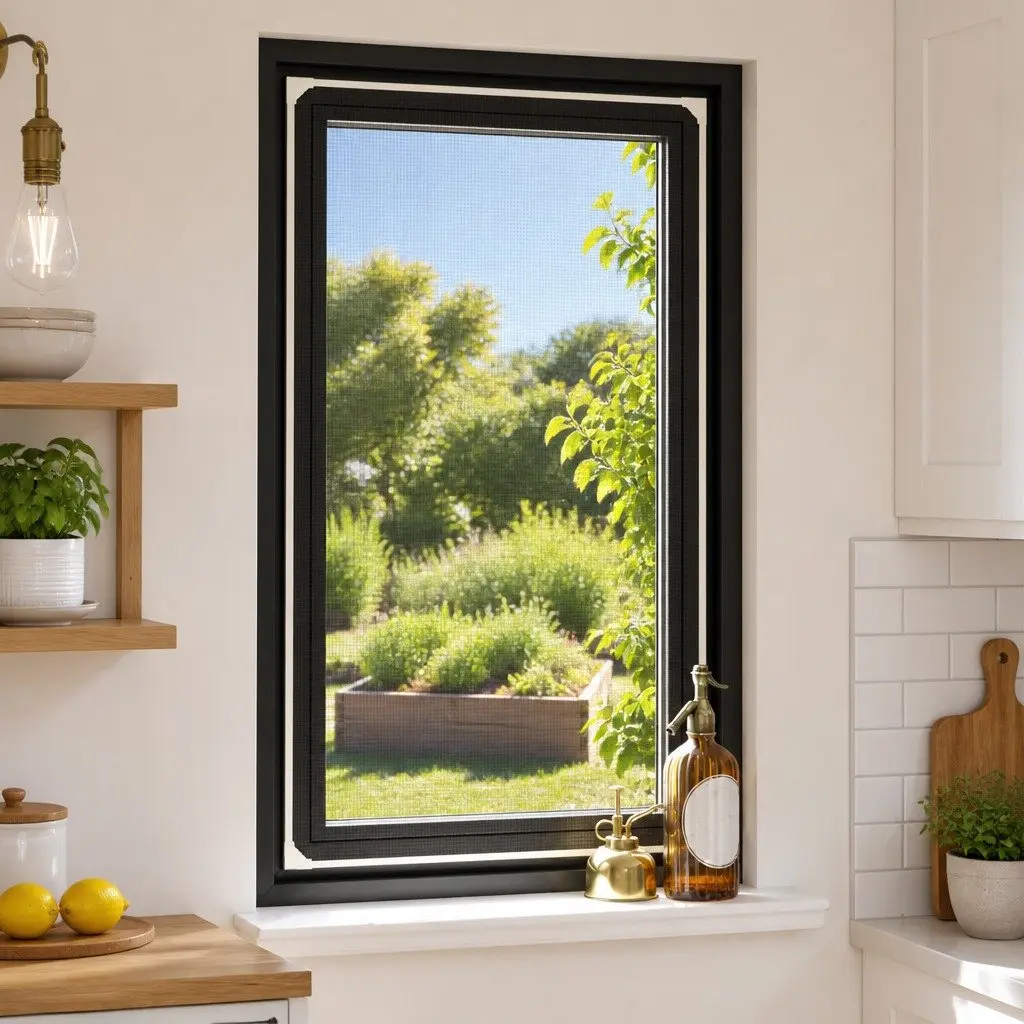 Magnetic Insect Screen for Windows 80x140 cm