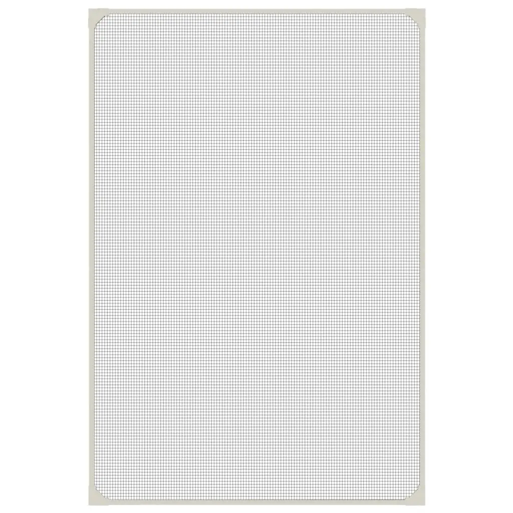 Magnetic Insect Screen for Windows White 80x120 cm