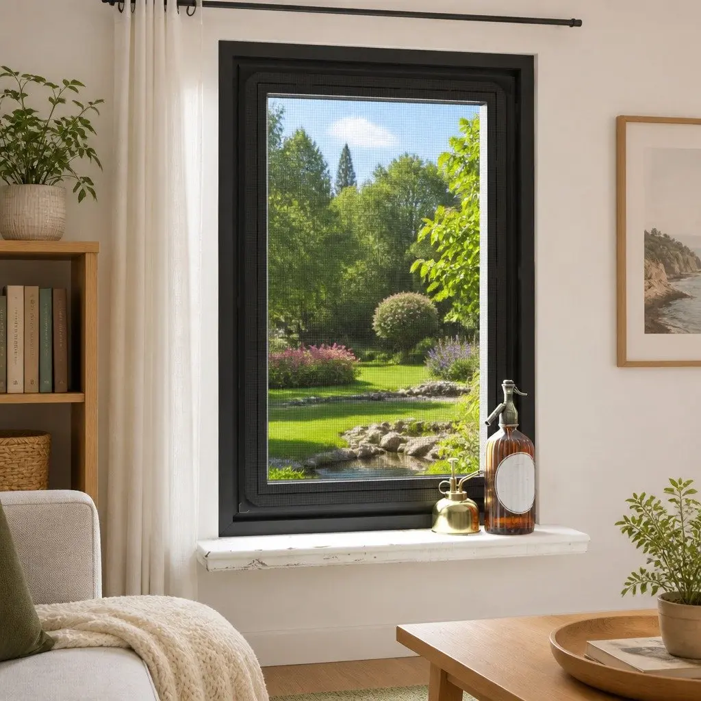 Magnetic Insect Screen Anthracite 80x120cm