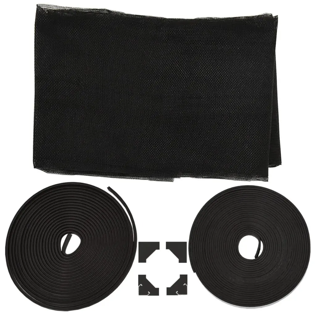 Magnetic Insect Screen Anthracite 80x120cm