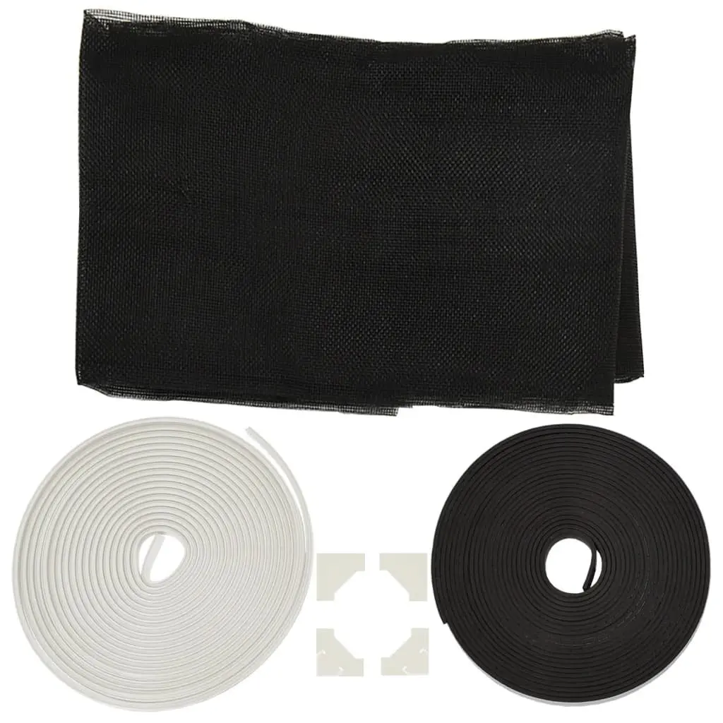 White Magnetic Insect Screen for Windows 120x140 cm