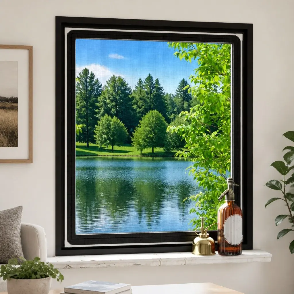 Magnetic Insect Screen 130x150 cm White
