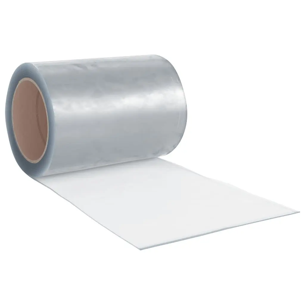 Transparent PVC Door Curtain Strip 300mm x 2.6mm 10m