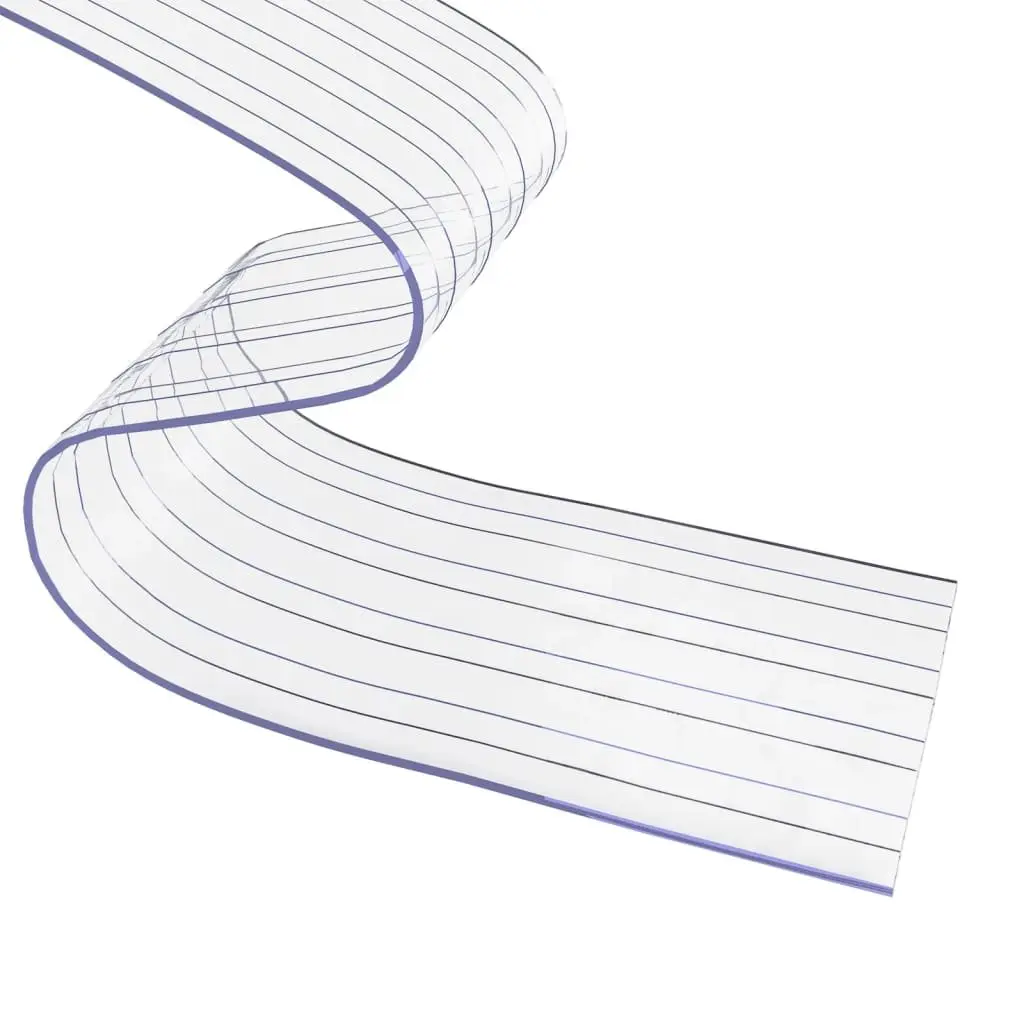 Transparent PVC Door Curtain Strip 200mm x 1.6mm 50m Roll
