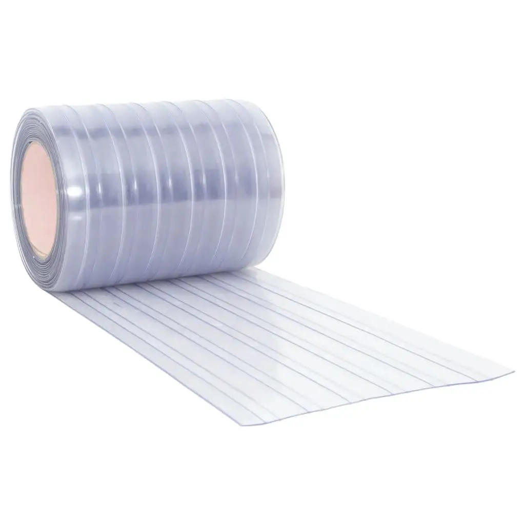 Transparent PVC Door Curtain Strip, 300mm Width