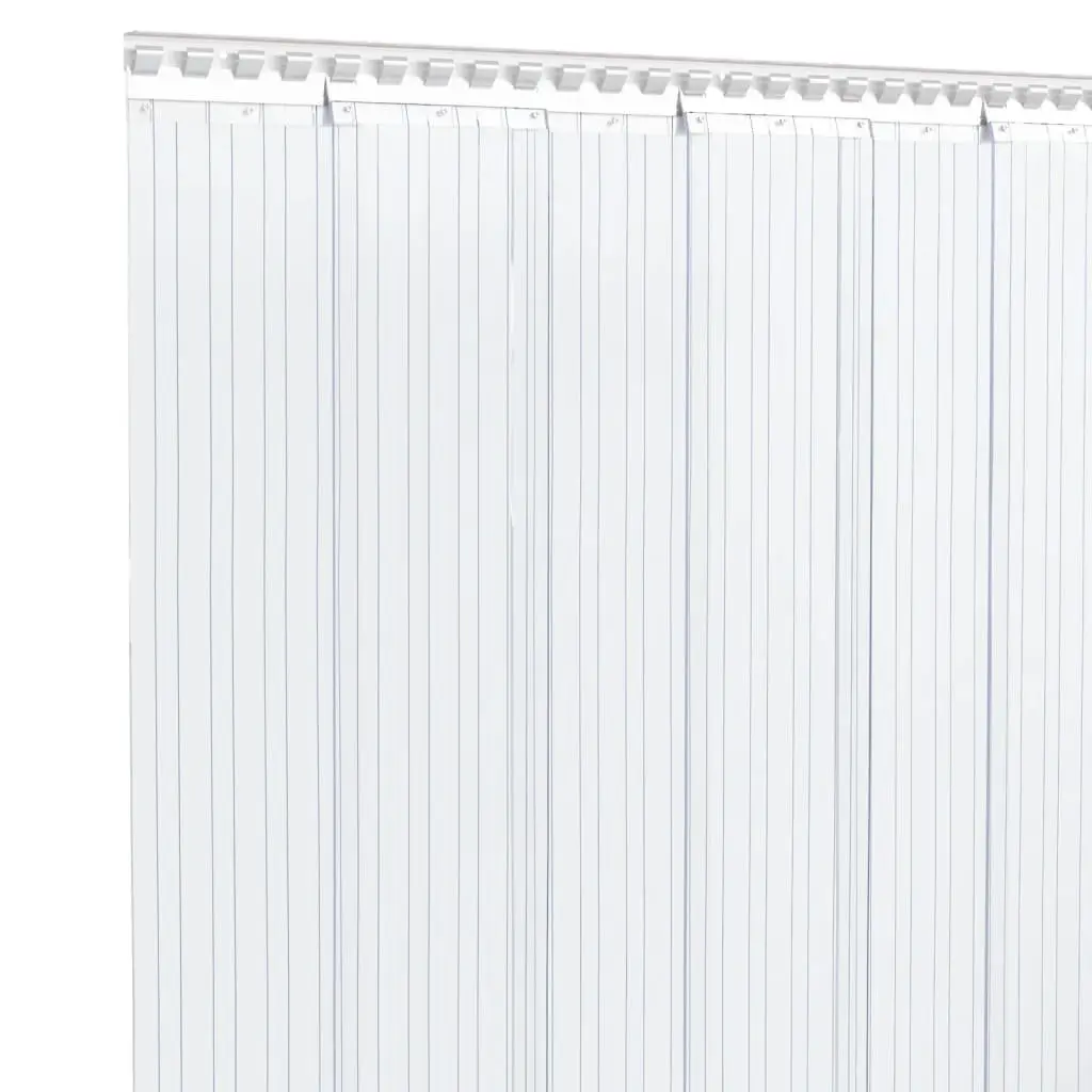 Transparent PVC Door Curtain Strip, 300mm Width