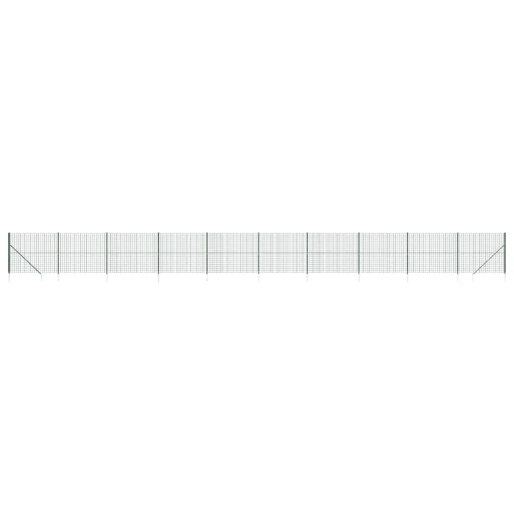 Green Wire Mesh Fence Panel 1.4m x 25m
