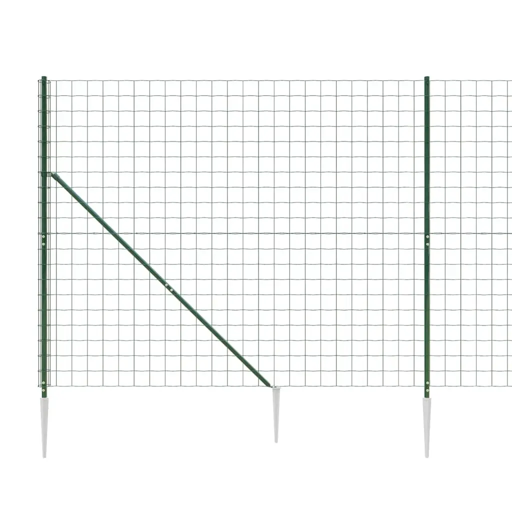 Green Wire Mesh Fence Panel 1.4m x 25m