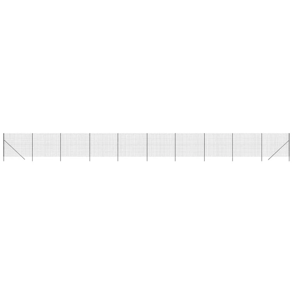 Anthracite Wire Mesh Fence Panel for Gardens