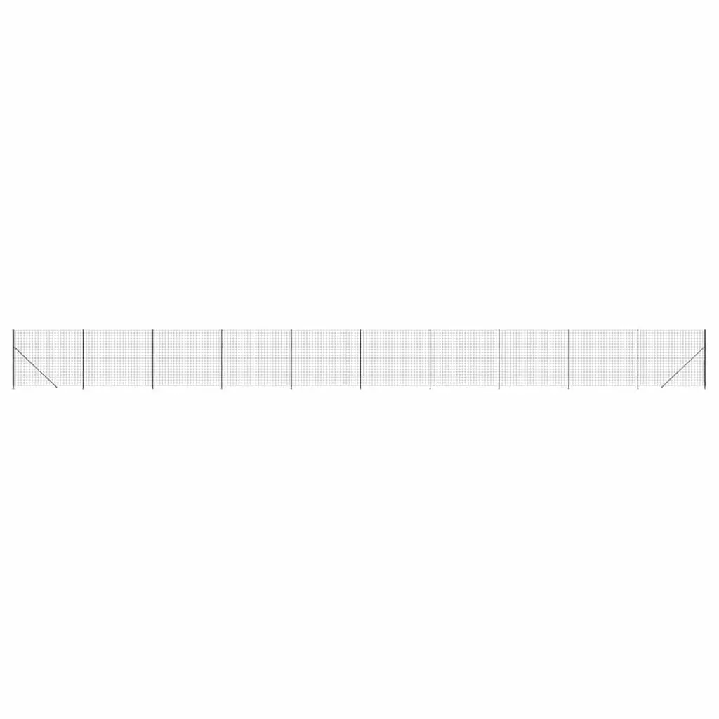 Anthracite Grey Wire Mesh Fence Panel 1.6 x 25m
