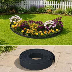 Flexible 10m Garden Edging for Beautiful Borders