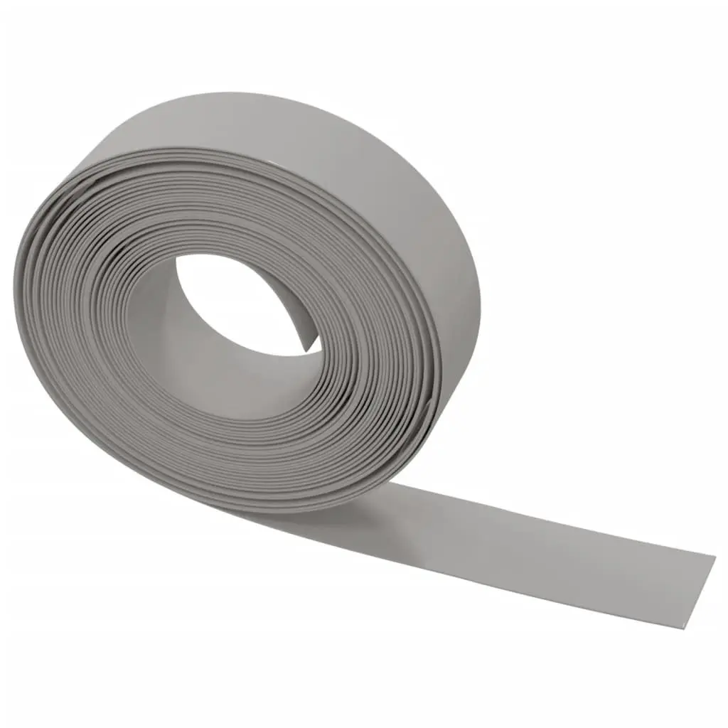 Flexible Garden Edging 10m 15cm Grey
