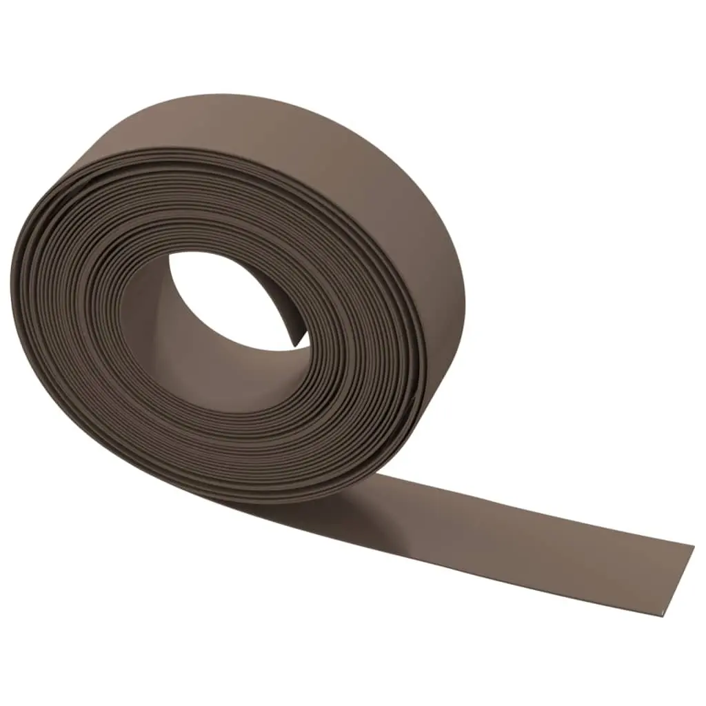 Brown Flexible Garden Edging for Landscapes