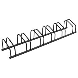 Durable Steel Bike Rack for 6 Bicycles - Floor Stand
