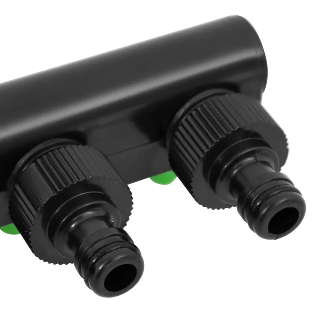 4-Way Tap Adaptor ABS Green