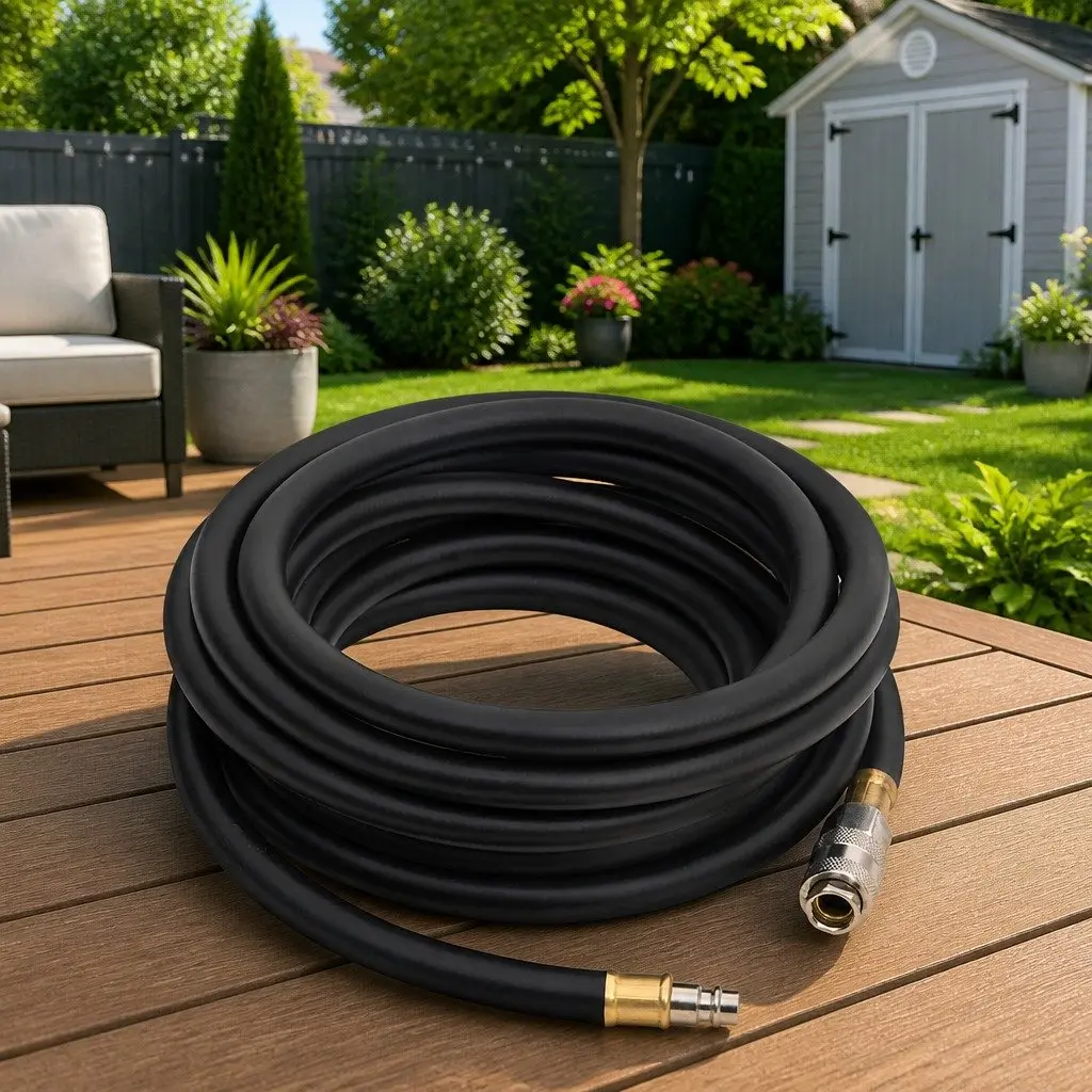 5m Hybrid Air Hose with Quick Coupler