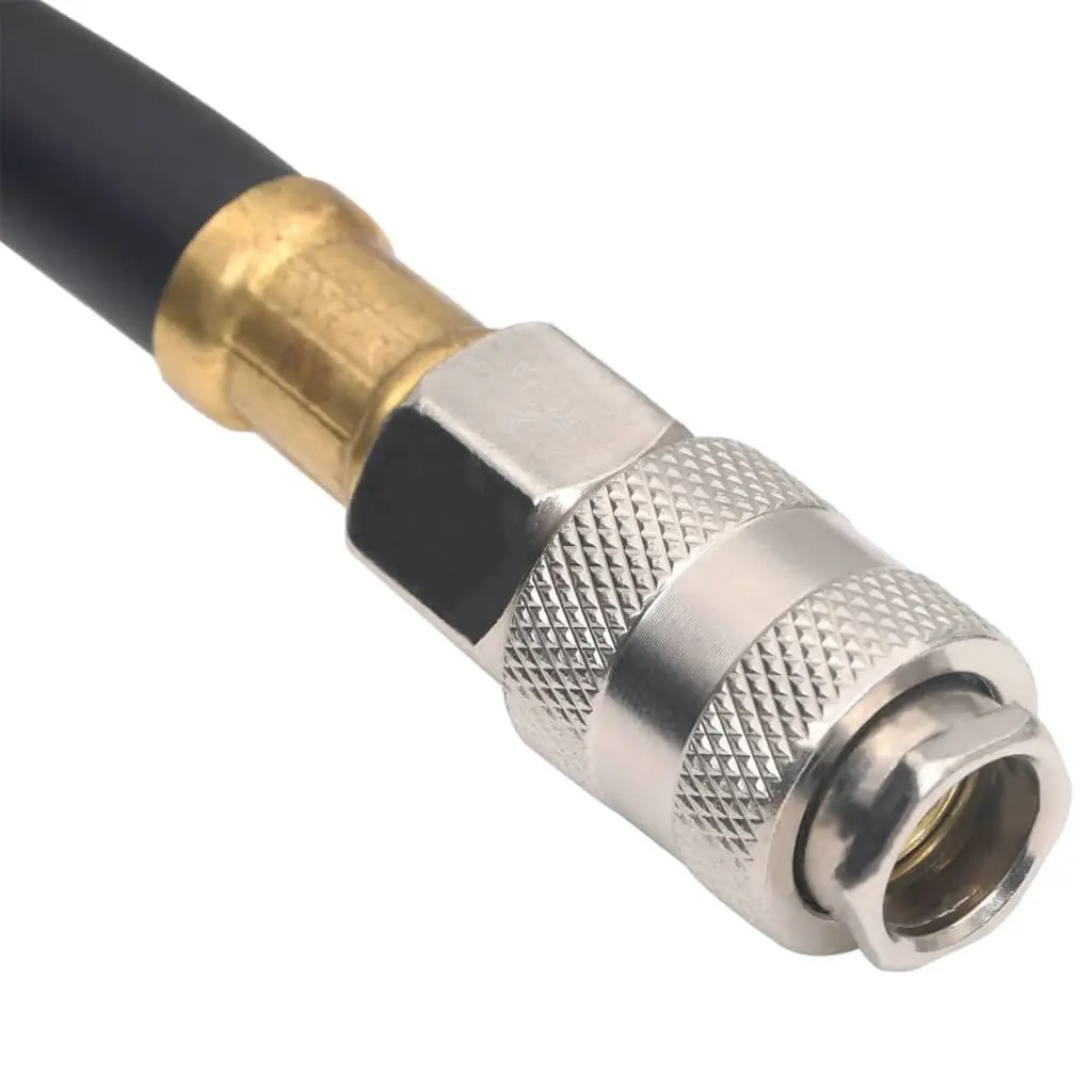 Hybrid Air Hose Rubber PVC 20m 0.6" Black