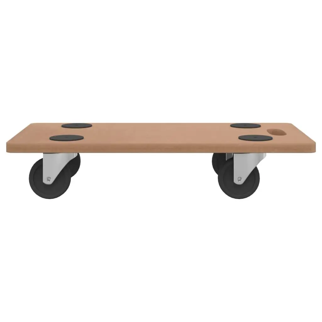Rectangular Dolly Trolleys 6 Pack with Anti-Slip Castors