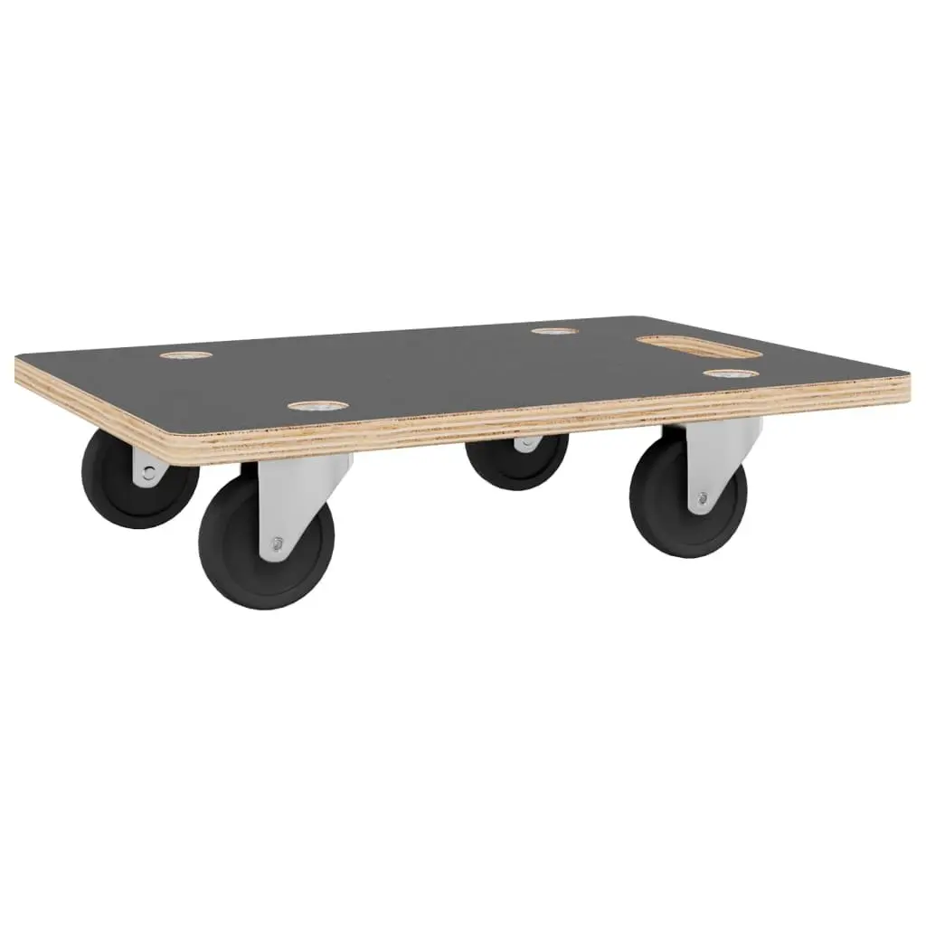 Transport Trolley Rectangular 60x40x11.5 cm 250 kg Capacity Moving Furniture